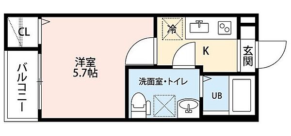 愛知県名古屋市千種区今池南(賃貸アパート1K・3階・20.84㎡)の写真 その2