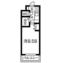 愛知県名古屋市千種区観月町１丁目（賃貸マンション1K・3階・24.34㎡） その2