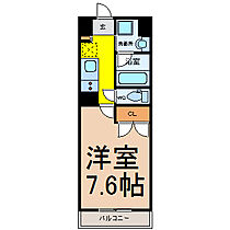 愛知県名古屋市名東区富が丘（賃貸マンション1K・1階・24.80㎡） その2