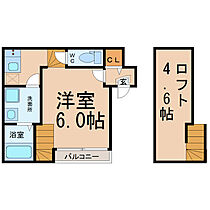 愛知県名古屋市北区東長田町２丁目（賃貸アパート1R・2階・21.18㎡） その2