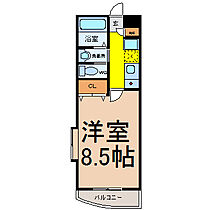 愛知県名古屋市名東区本郷３丁目（賃貸マンション1K・2階・24.51㎡） その2