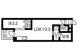 愛知県名古屋市守山区瀬古１丁目（賃貸アパート1LDK・2階・30.26㎡） その2