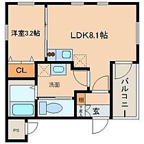 愛知県名古屋市東区矢田東（賃貸アパート1LDK・2階・30.11㎡） その2