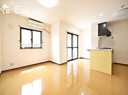 名古屋市営東山線 覚王山駅 徒歩8分の賃貸マンション 3階1LDKのリビング/ダイニング