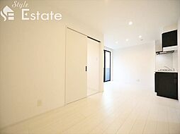 名鉄瀬戸線 瓢箪山駅 徒歩8分の賃貸アパート 2階1LDKのリビング/ダイニング