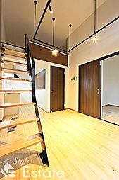 名古屋市営東山線 本郷駅 徒歩10分の賃貸アパート 1階1SLDKのリビング/ダイニング