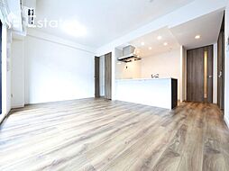 名古屋市営東山線 上社駅 徒歩9分の賃貸マンション 8階2LDKのリビング/ダイニング