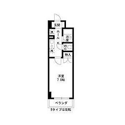 サン・アペックス新守山 1Kの間取図画像