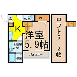 JR中央本線 新守山駅 徒歩5分 2階/-