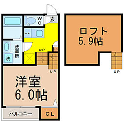 名古屋市営東山線 藤が丘駅 徒歩9分 2階/-