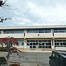 中学校「松本市立高綱中学校まで974m」