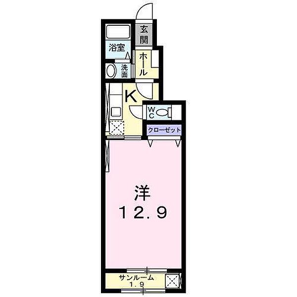 リィヴァブル　ハウス　II ｜長野県松本市平田東 3丁目(賃貸アパート1K・1階・40.78㎡)の写真 その2