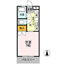 ＥＬＲＶＥＲ(エルヴェ) 202 ｜ 長野県松本市筑摩２丁目（賃貸アパート1K・2階・22.68㎡） その2