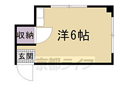 (株)野谷工務店 ワンルームの間取図画像