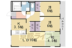 GRAND大山崎 3LDKの間取図画像