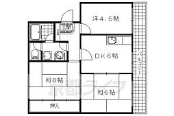 メゾン山極 3DKの間取図画像