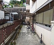 駐輪場です。