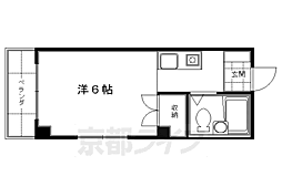 ラサンテ 1Kの間取図画像