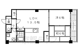 CHERRYVIEW 2LDKの間取図画像