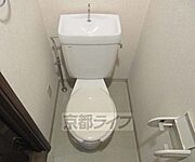 清潔なトイレです。