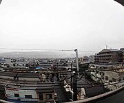 バルコニーからの写真です。