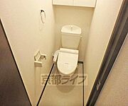 清潔感のあるトイレです