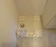 洗濯機置き場です