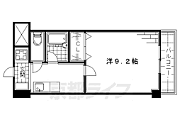 ソラール稲栄 1Kの間取図画像