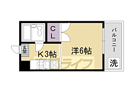 メゾン・ドすいしょう 1Kの間取図画像
