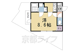 (仮称)高徳寺町マンション 1Kの間取図画像