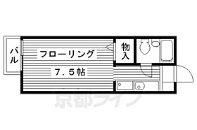 セジュール段町 201 ｜ 京都府京都市右京区梅津高畝町（賃貸アパート1K・2階・19.78㎡） その2