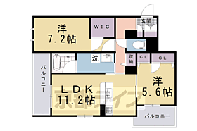 京都府京都市上京区茶屋町（賃貸マンション2LDK・2階・60.39㎡） その2