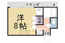 フレンズ嵯峨野 109 ｜ 京都府京都市右京区嵯峨野開町（賃貸アパート1K・1階・22.68㎡） その2