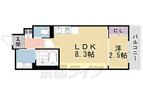 京都府京都市上京区新桝屋町（賃貸マンション1LDK・2階・27.90㎡） その2