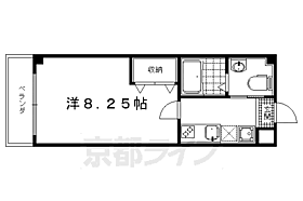 京都府京都市北区紫竹西高縄町（賃貸マンション1K・3階・23.24㎡） その2