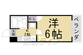 Ｃｕｂｉｃ15 102 ｜ 京都府京都市右京区花園土堂町（賃貸マンション1K・1階・17.74㎡） その2