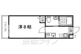 京都府京都市北区紫竹西栗栖町（賃貸マンション1K・2階・22.36㎡） その2