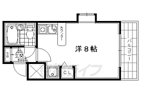 京都府京都市上京区桐木町（賃貸マンション1R・3階・18.82㎡） その2