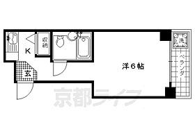 ガルテン 202 ｜ 京都府京都市北区紫野下御輿町（賃貸マンション1K・2階・17.61㎡） その1