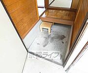 すっきりとした玄関。