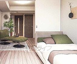 エステムコート京都二条 709 7階2Kのリビング/ダイニング