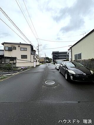 前面道路含む現...