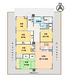 間取図画像 5LDK