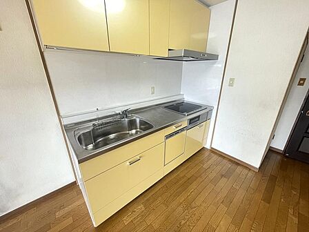 食器洗浄乾燥機があるので後片けも楽々です！