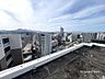 バルコニー：屋上からの西側眺望です。 