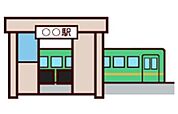 新田原駅 2100m
