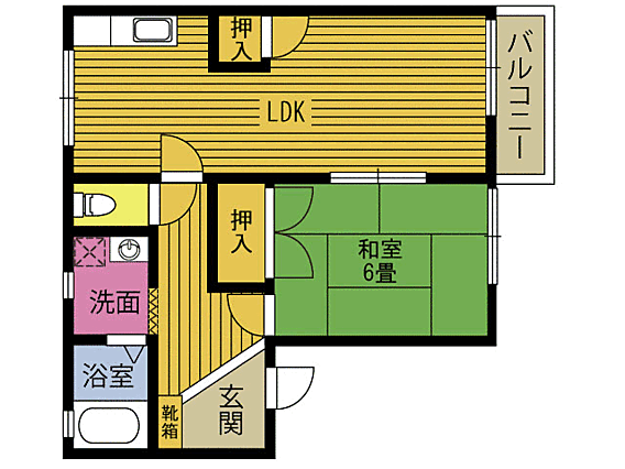 室ハイツ_間取り_0