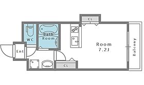 クレア新町 803 ｜ 大阪府大阪市西区新町4丁目16-5（賃貸マンション1R・8階・27.00㎡） その2