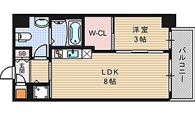 サニーハウス南堀江  ｜ 大阪府大阪市西区南堀江4丁目（賃貸マンション1LDK・4階・30.03㎡） その2