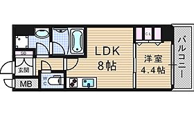 アーデン四ツ橋プライマリーワン  ｜ 大阪府大阪市西区新町1丁目（賃貸マンション1LDK・11階・31.20㎡） その2